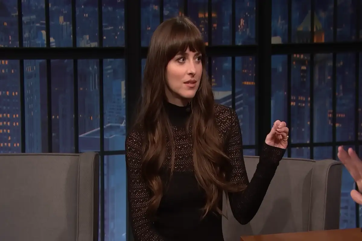 Dakota Johnson - Late Night with Seth Meyers