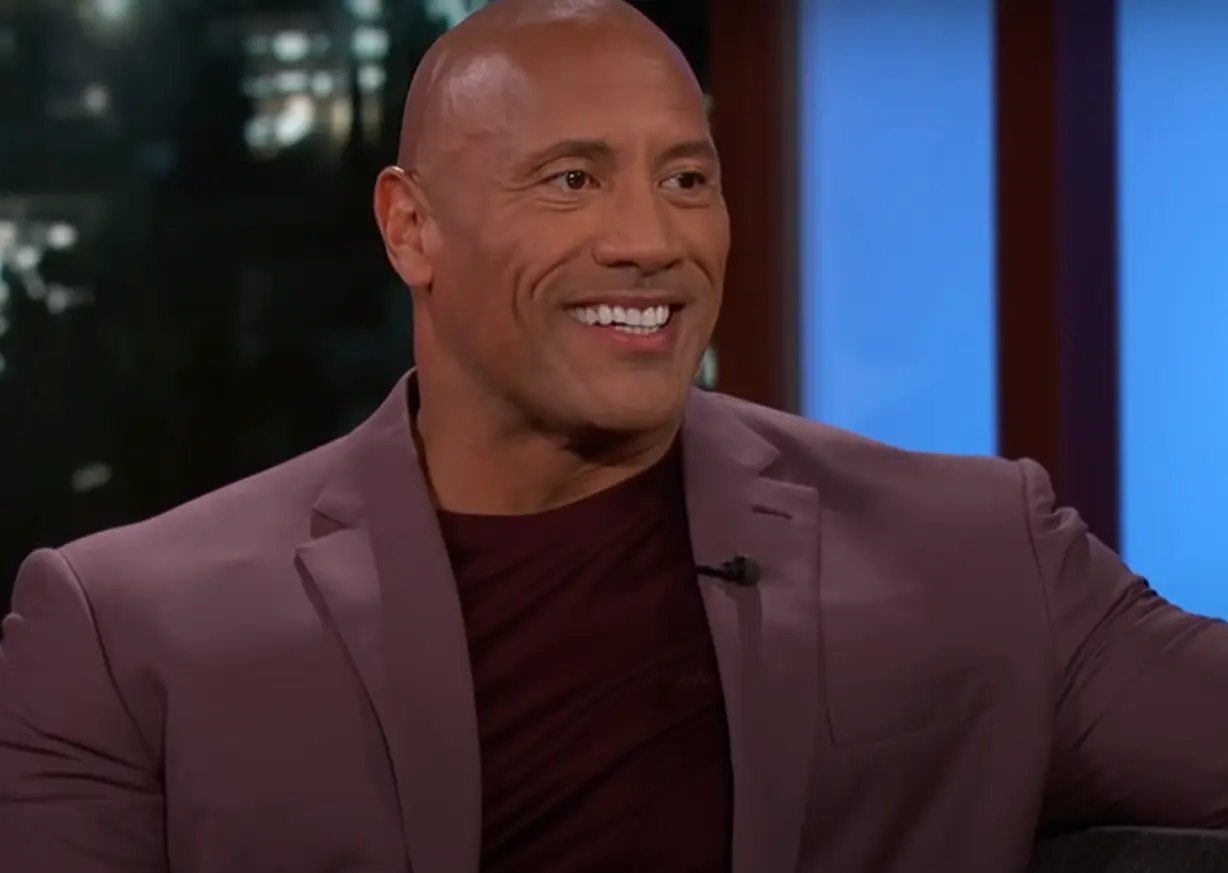 Dwayne Johnson via Jimmy Kimmel