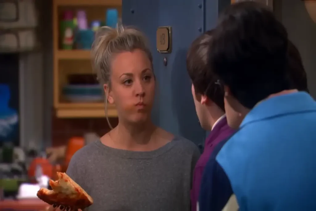 Kaley Cuoco as Penny in The Big Bang Theory