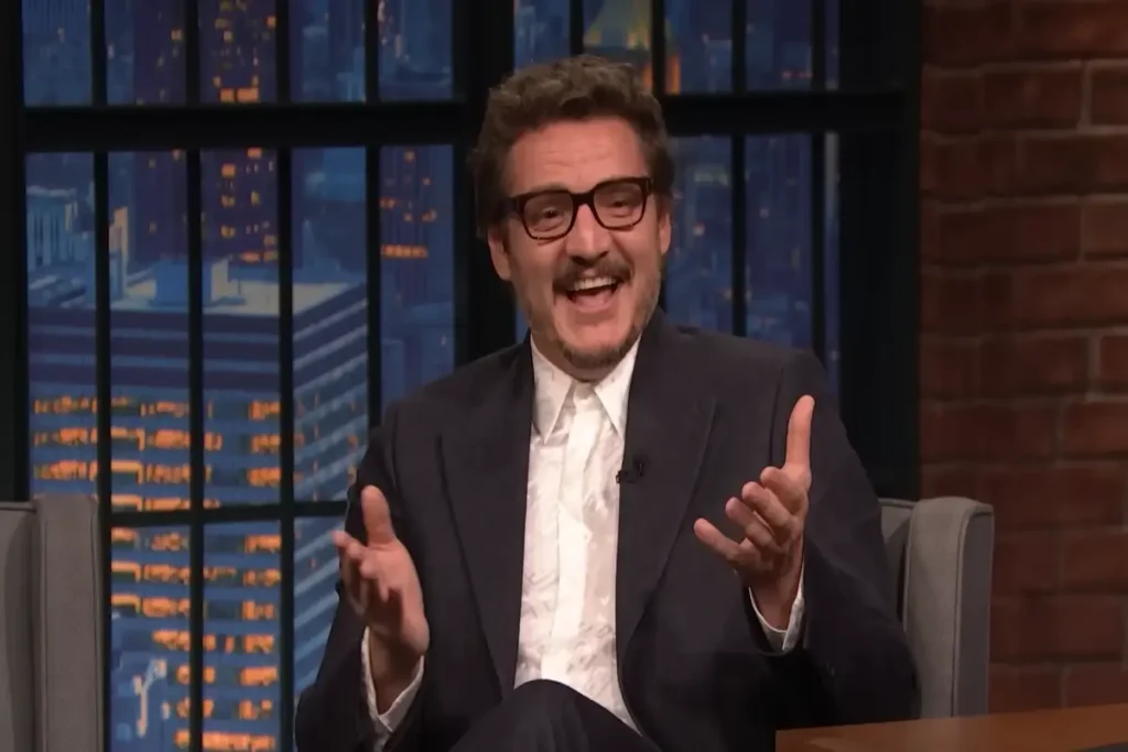 Pedro Pascal via Seth Meyers