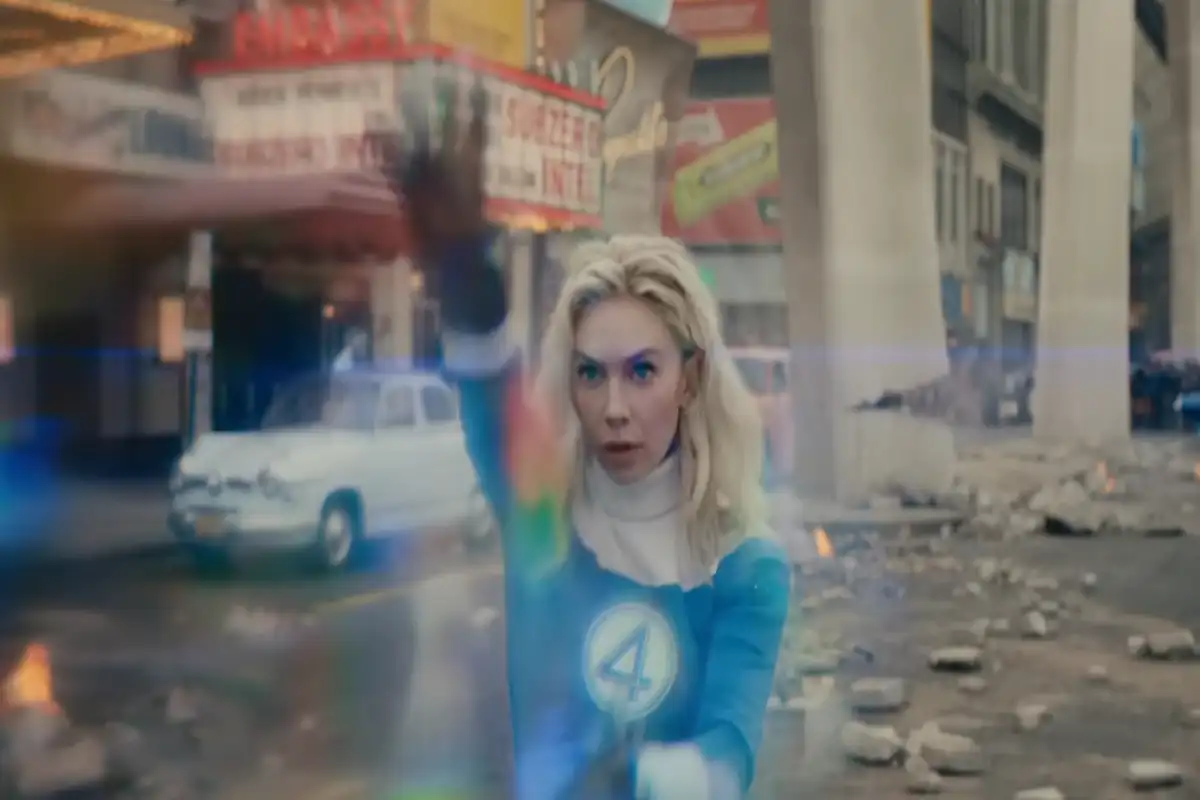 Vanessa Kirby as Invisible Woman - The Fantastic Four First Steps - Marvel Entertainment