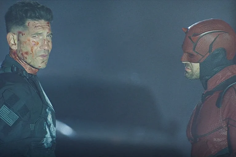 Punisher in daredevil born again final episode