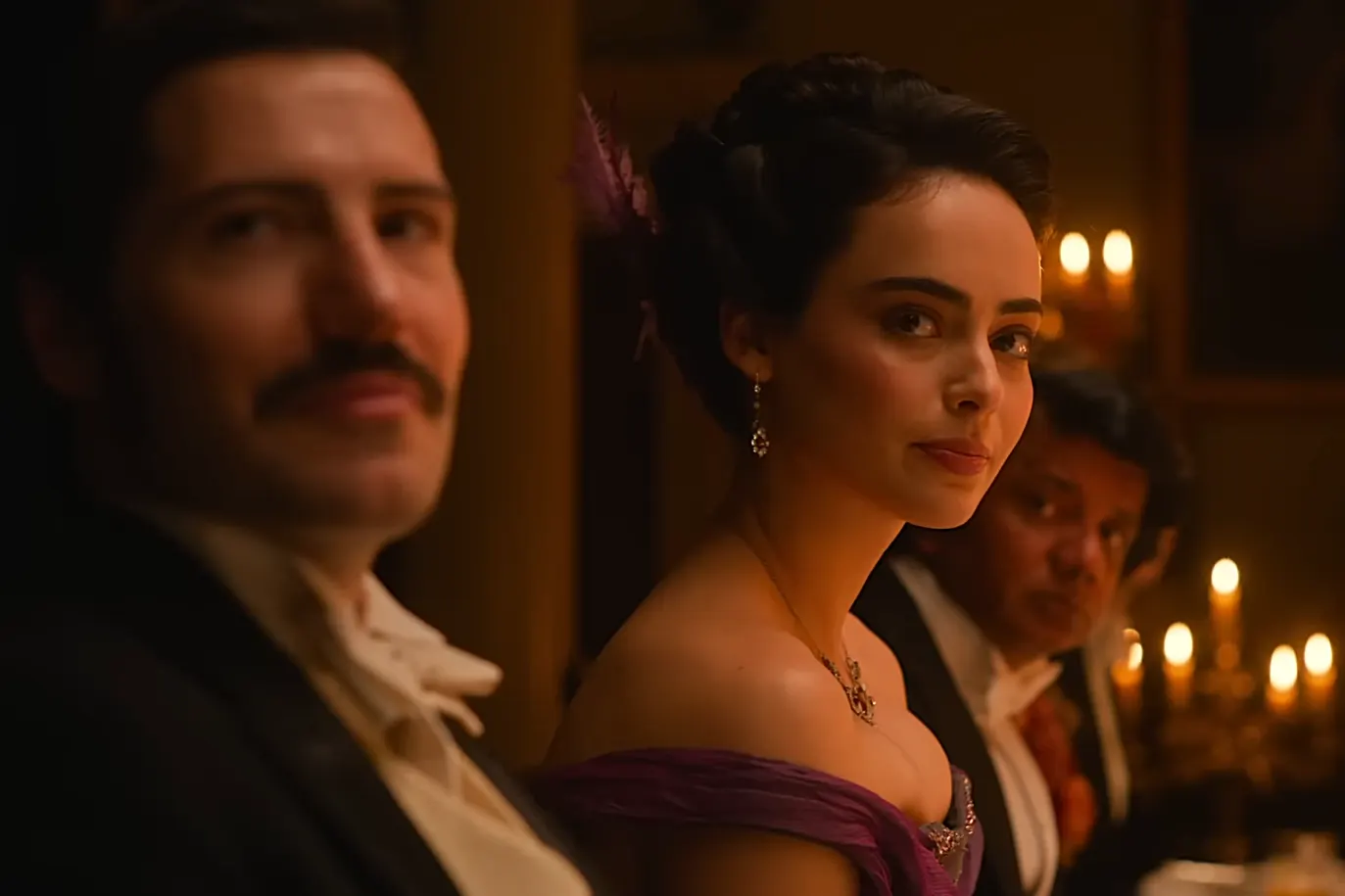Aubri Ibrag as Lizzy Elmsworth in The Buccaneers — Season 2 Official Trailer _ Apple TV+