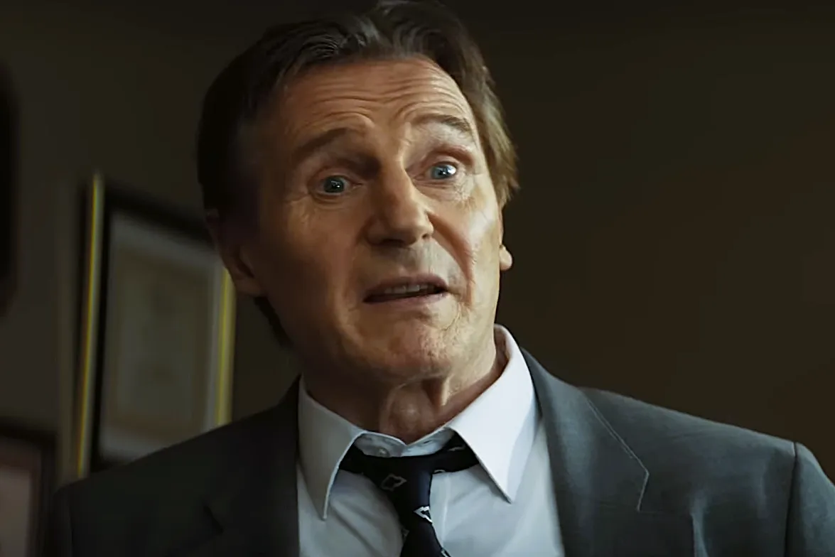 Liam Neeson as Frank Drebin Jr. in The Naked Gun _ Official Trailer (2025 Movie)