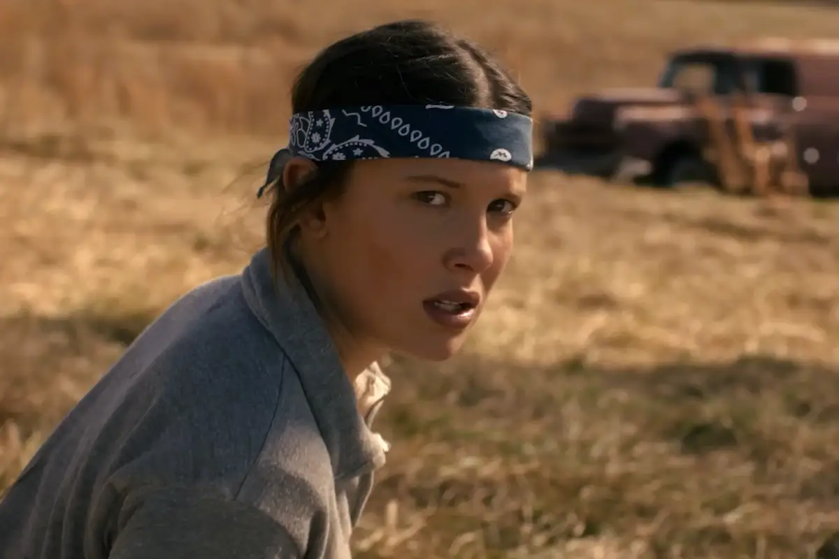 Millie Bobby Brown in Stranger Things 5 _ Eleven Training - Netflix
