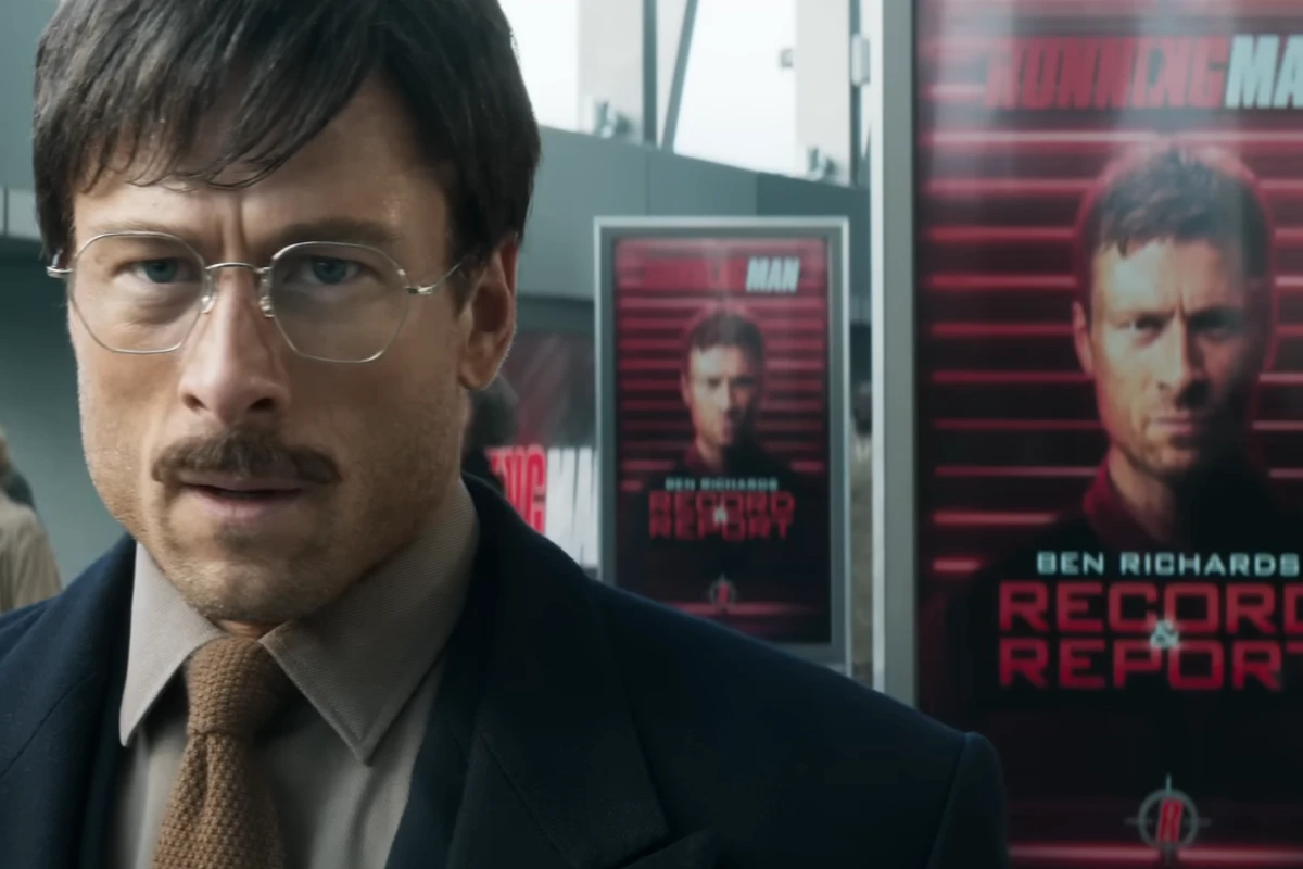 The Running Man Cast: Who Plays Who in Edgar Wright’s Thriller? 1 Glen Powell in The Running Man - Paramount Pictures